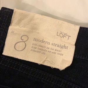 LOFT cords NWT